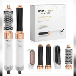 5-in-1 Hair Styler & Hot Air Brush Set, Multi-Functional Hair Styling Tool